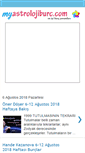 Mobile Screenshot of myastrolojiburc.com